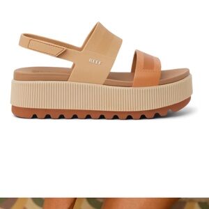 Reef Water Vista Higher Brown Duo Sandals size 7